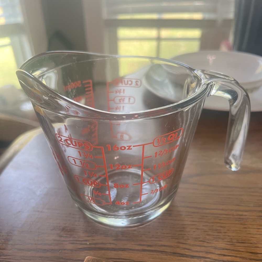 Anchor Hocking 2 Cup Glass Measuring Cup